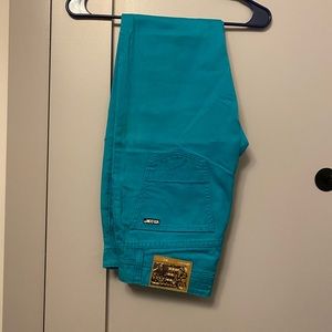 Teal Volcom Pants